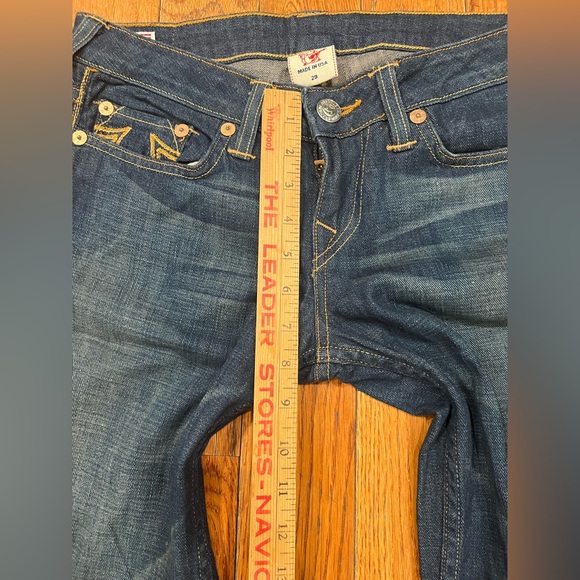 Vintage True Religion Stella Skinny Jeans Womens 29 Stretch Low Rise Denim - Picture 7 of 11